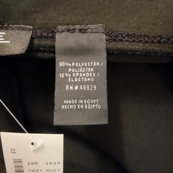 Black Rouge Collection Women's Open Side Detail Biker Shorts - Picture 4 of 7